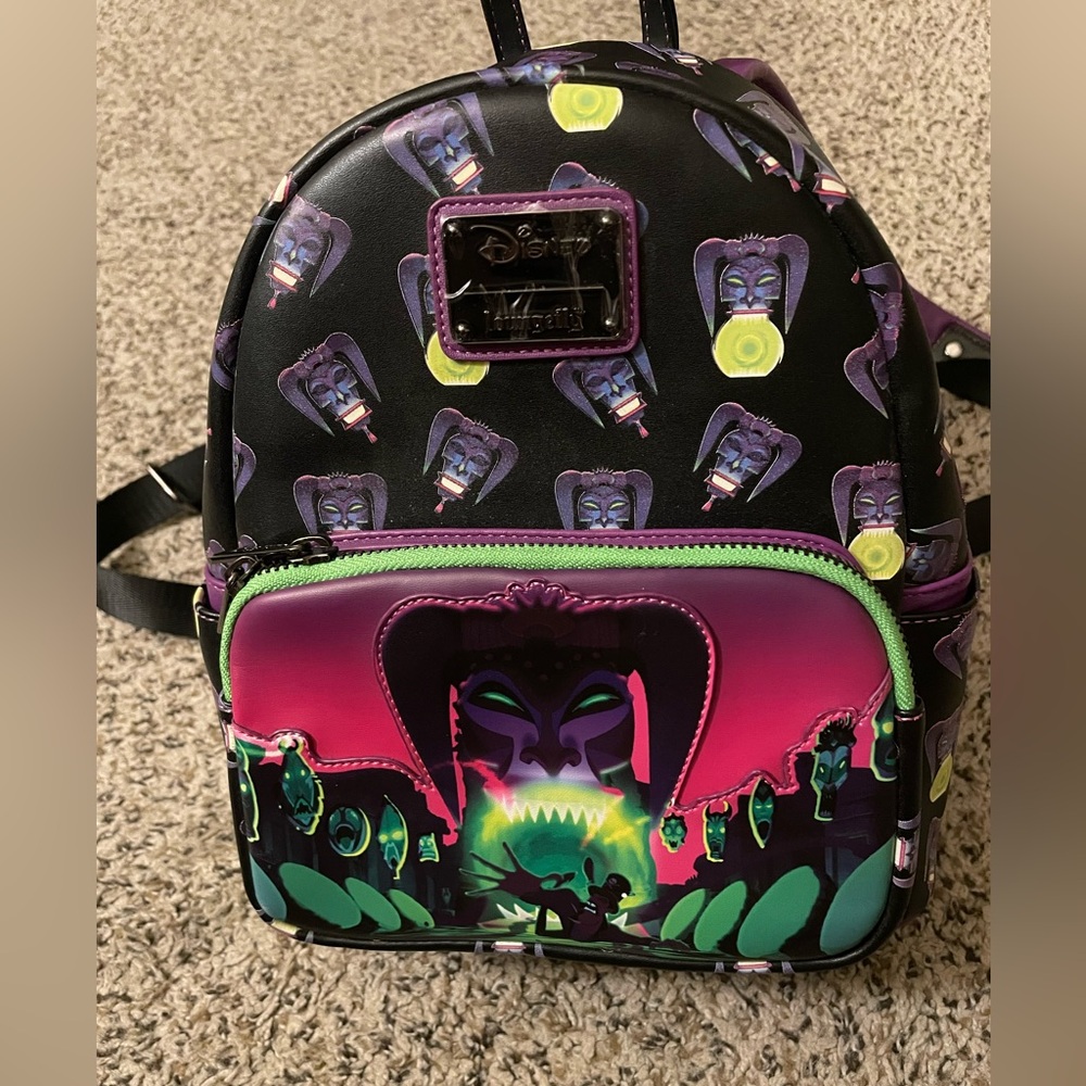 Loungefly Disney Dr. Facile Mini Backpack GITD Ultra Rare Princess and the frog